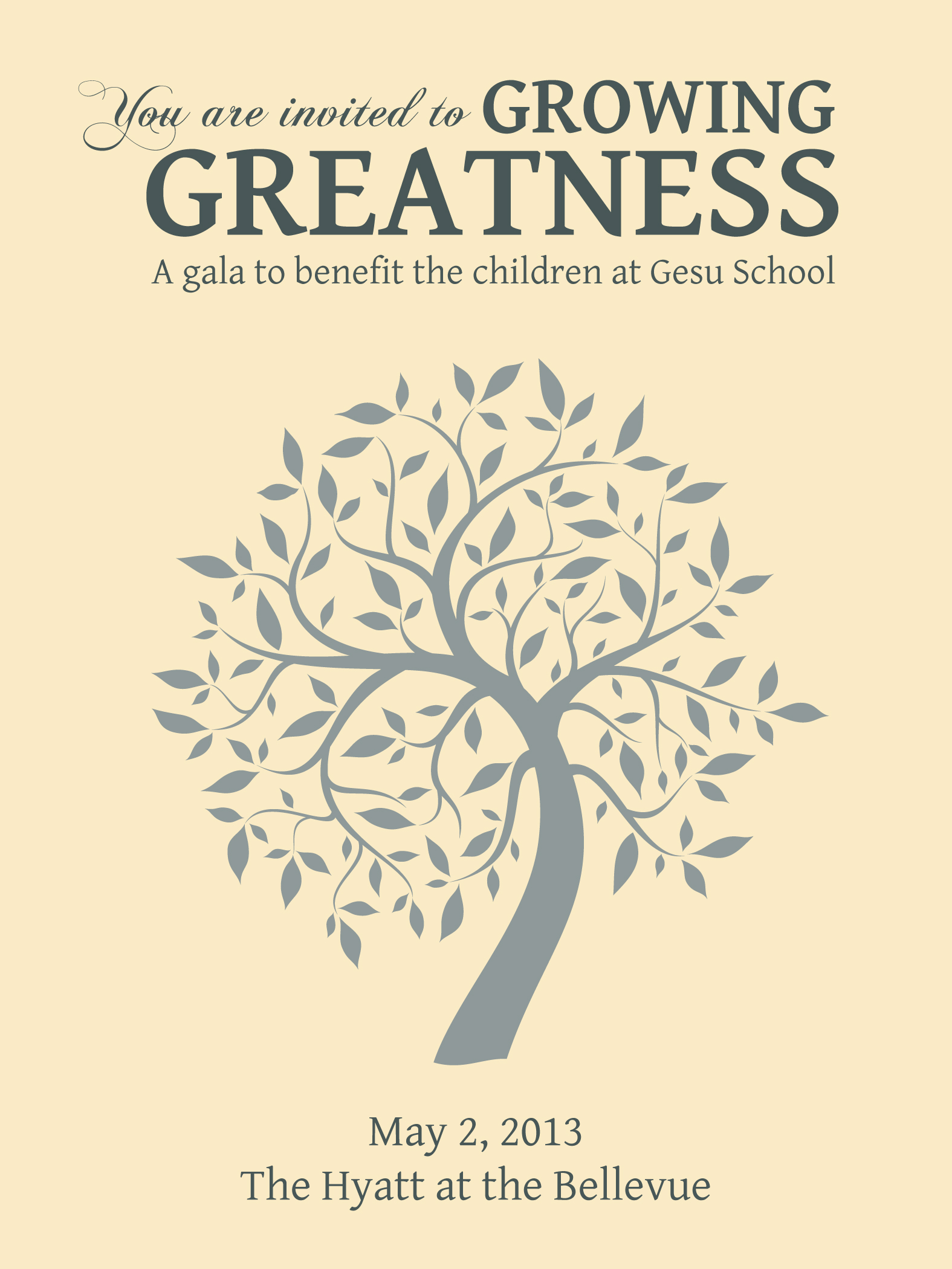 Growing Greatness Invitation