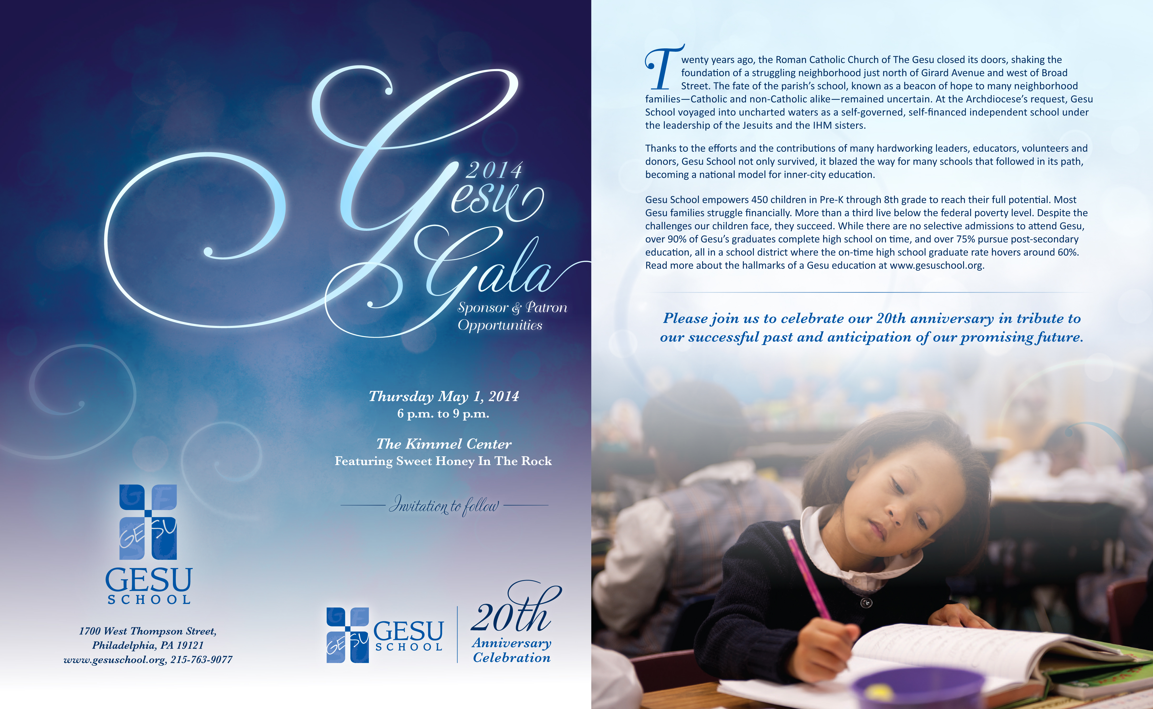 2014 Gala Patron Mailing Cover